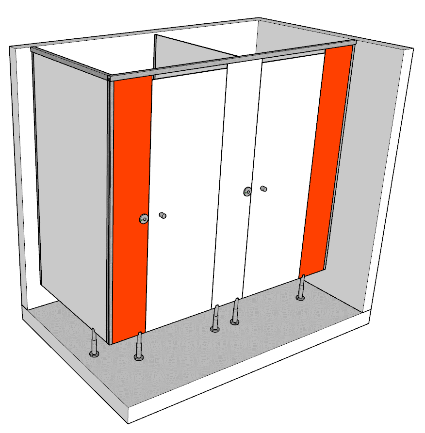 Frontal fijo exterior
